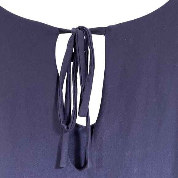 Soma Navy Blue Sleeveless Jersey Dress Size‎ Large - Picture 4 of 6